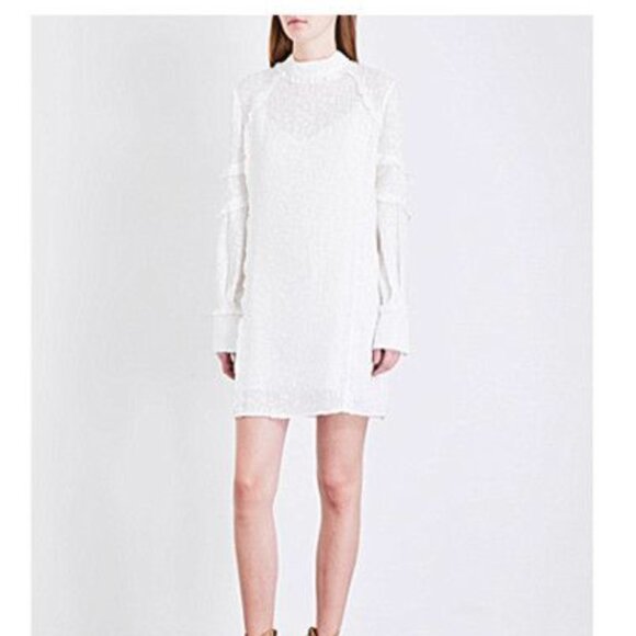 IRO White Textured Dress - Picture 1 of 11
